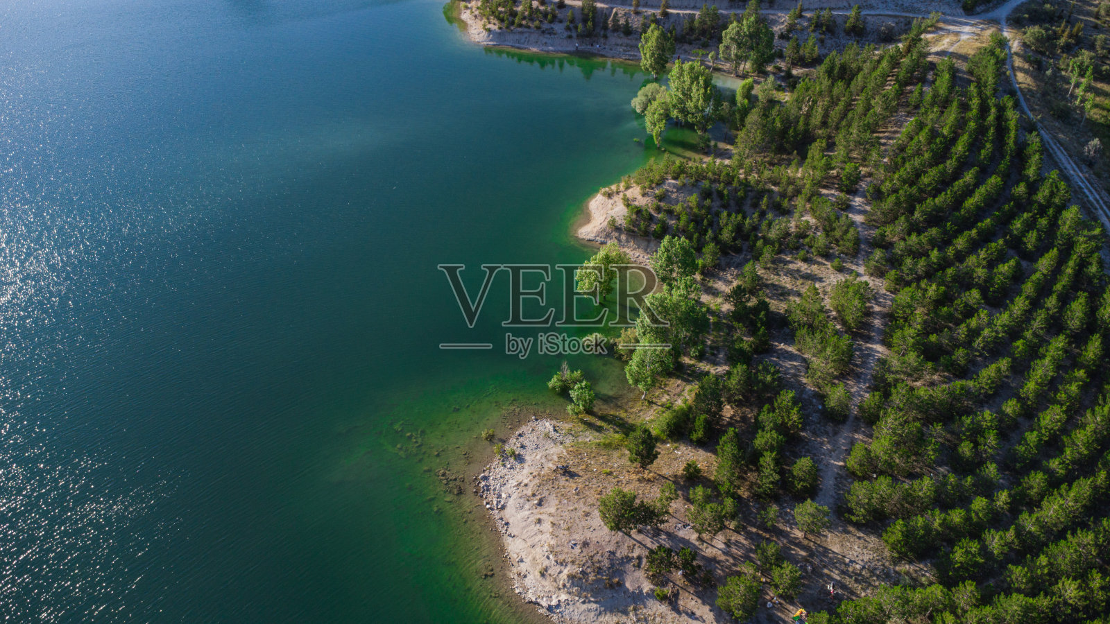 Konya Apa大坝无人机图像照片摄影图片