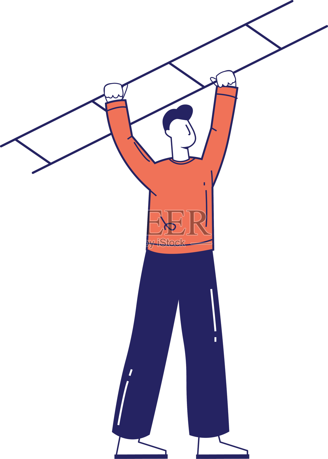 扁线设计中的创业理念设计元素图片