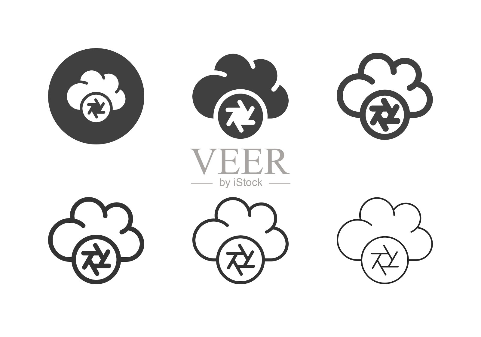 照片存储图标-多系列插画图片素材