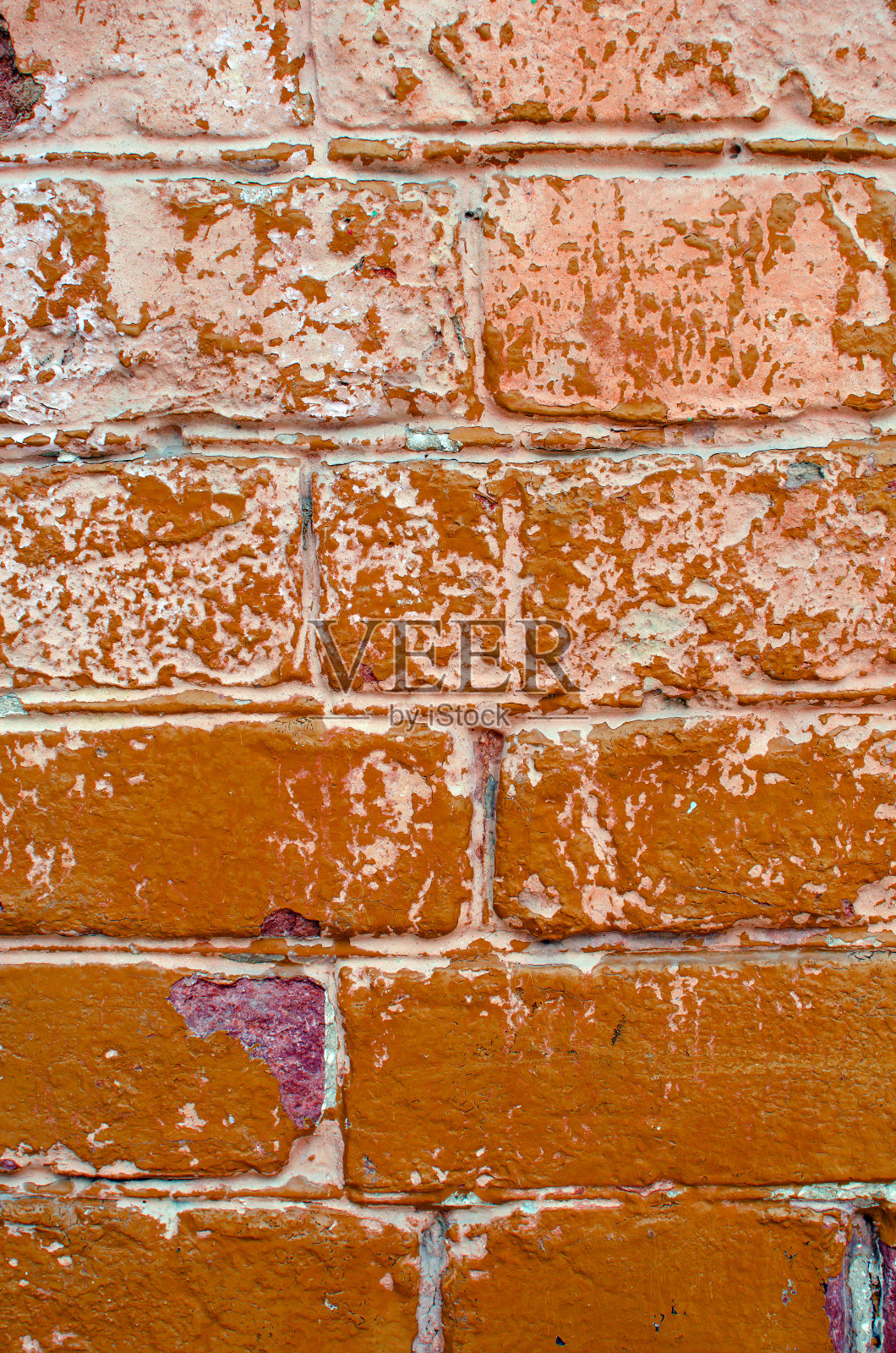 古砖墙纹理。特写,选择性聚焦。垂直的照片。照片摄影图片