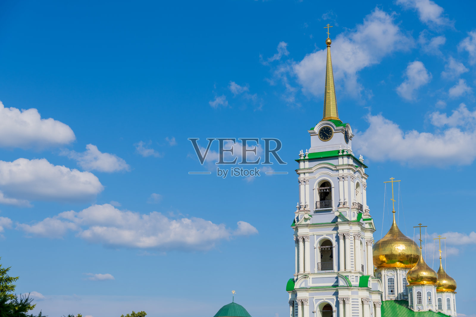 图拉克里姆林宫的安息大教堂照片摄影图片