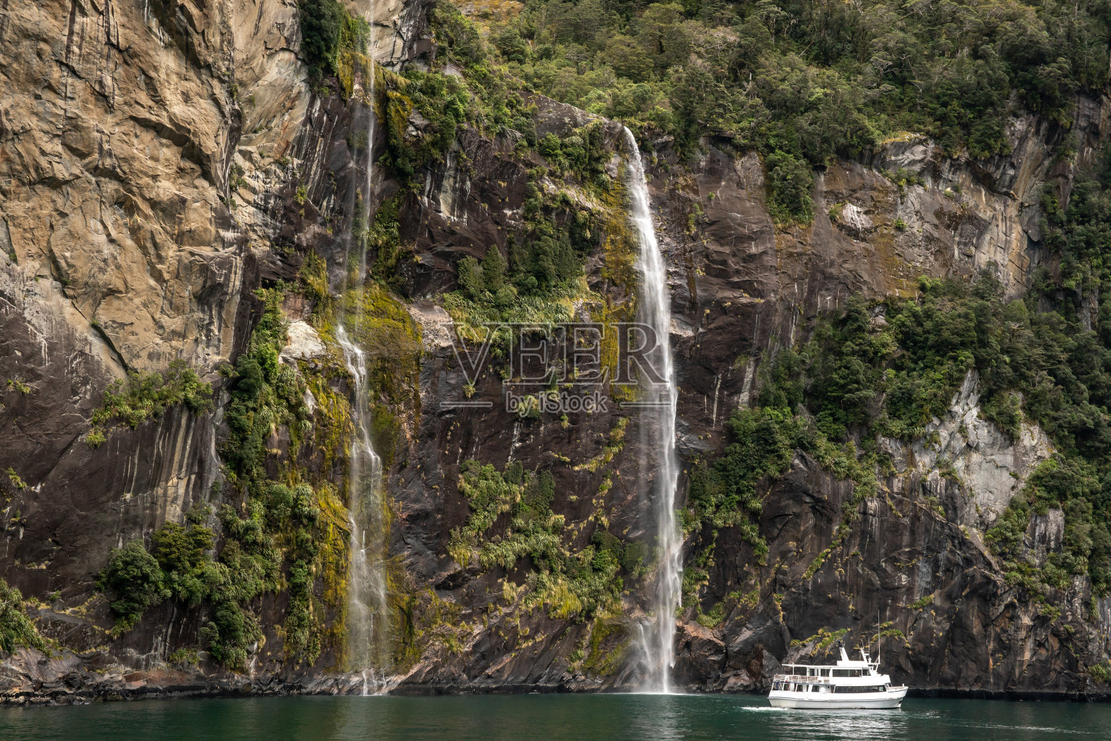 世界著名的神奇米尔福德峡湾照片摄影图片