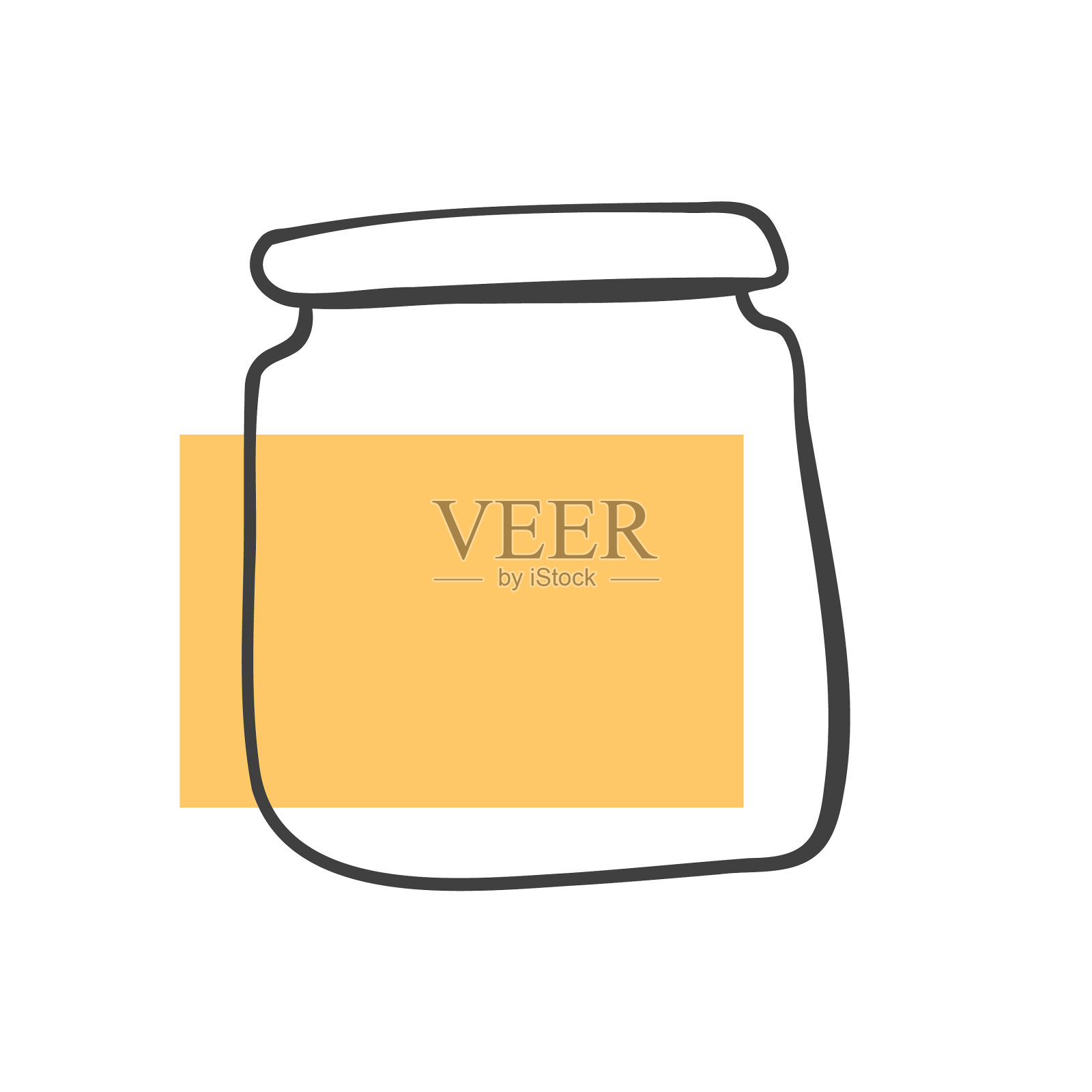 维生素C瓶插图插画图片素材