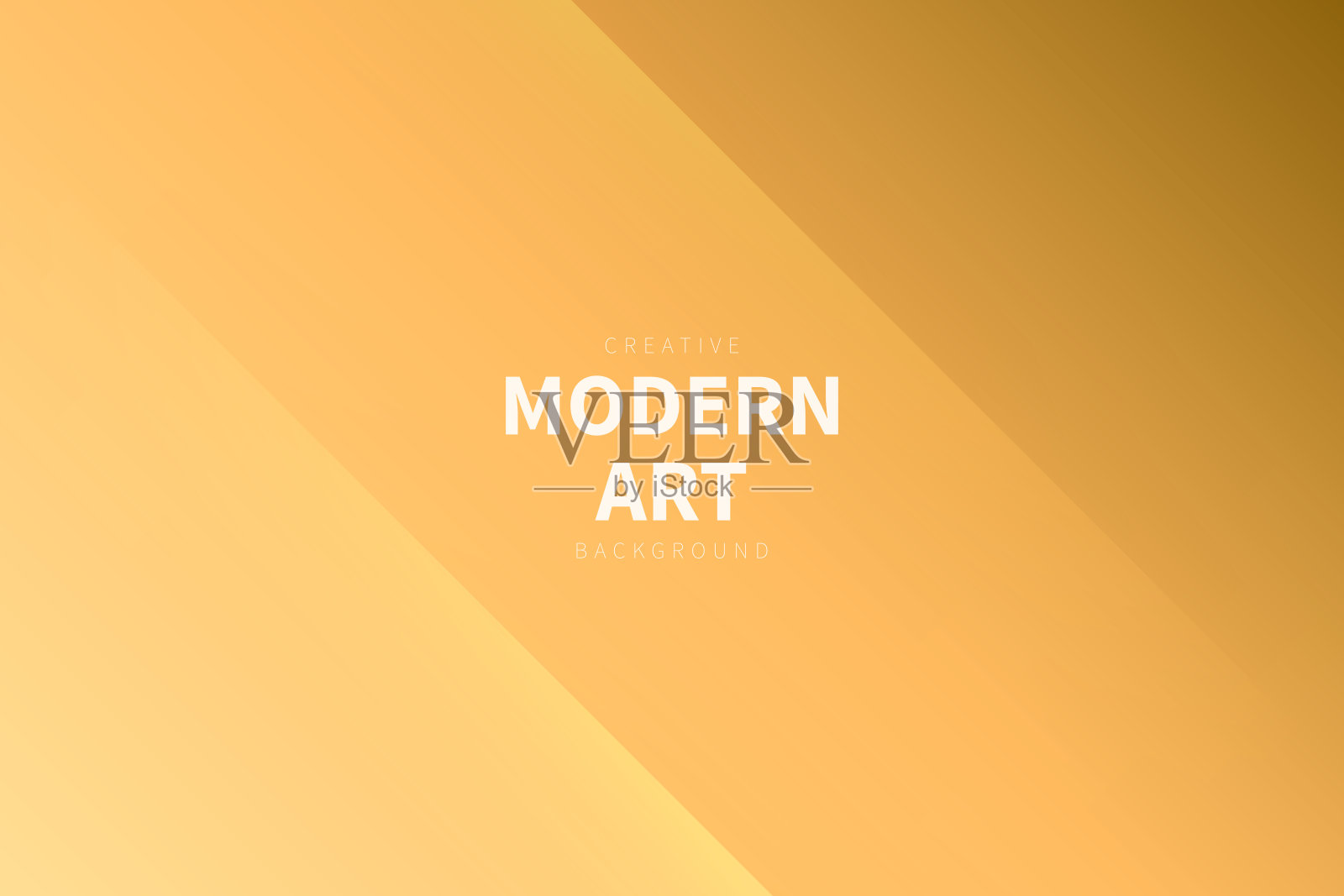 现代抽象背景-橙色渐变插画图片素材