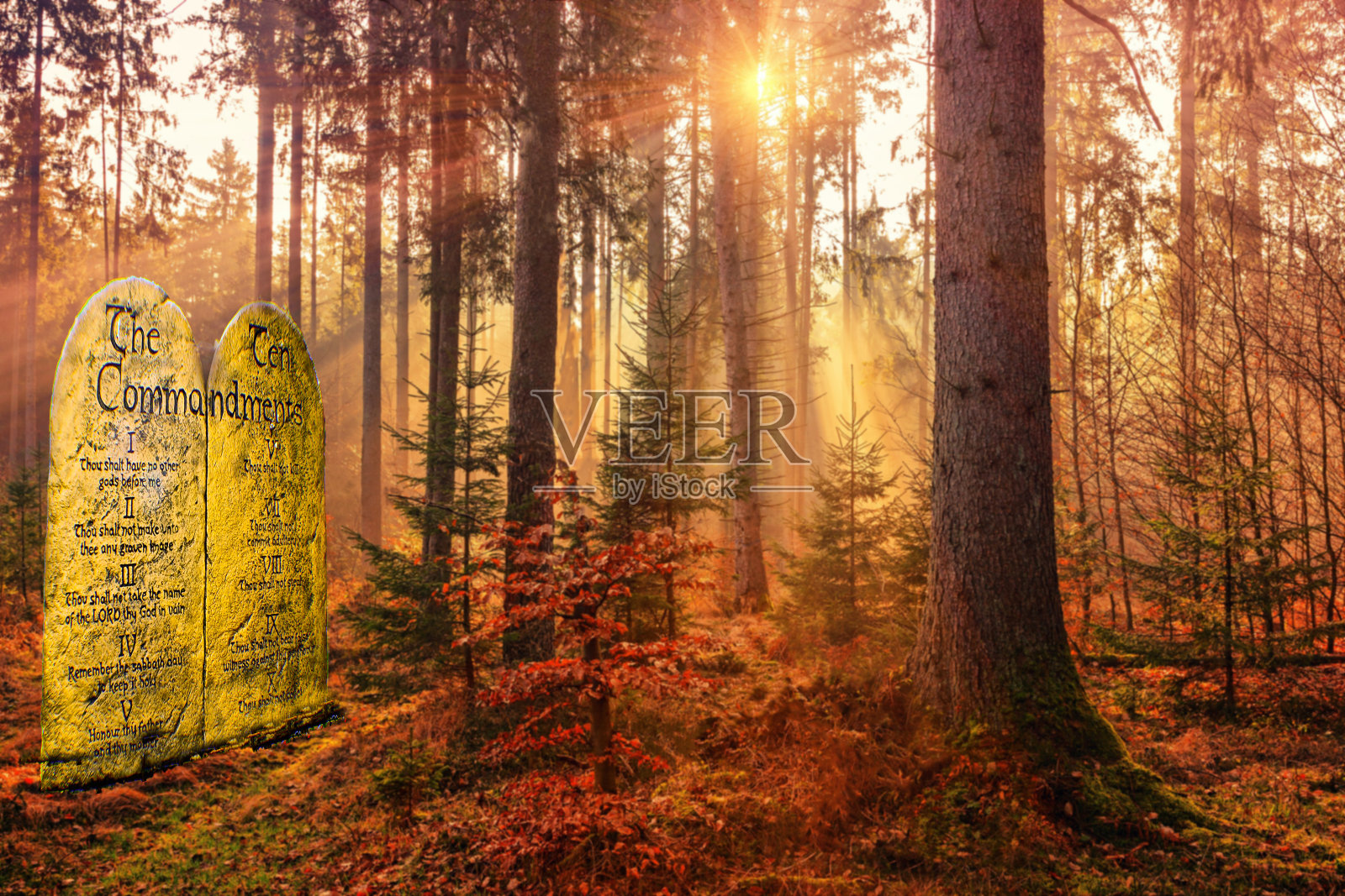 十诫的概念照片摄影图片