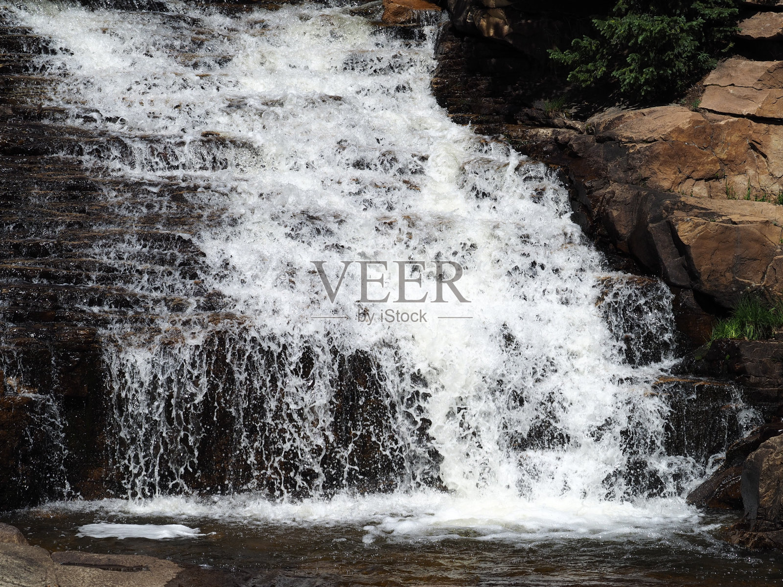 瀑布照片摄影图片