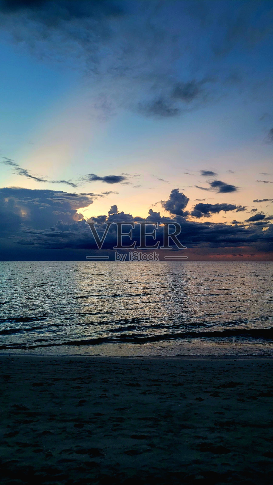 暴风雨后的日落(1)照片摄影图片