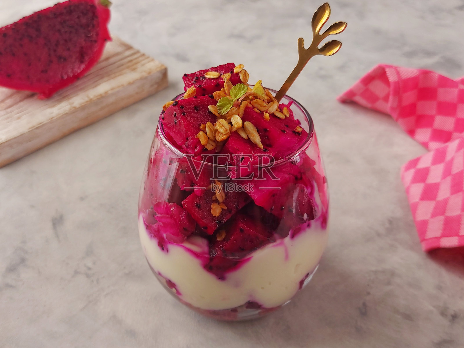 完美的火龙果。照片摄影图片