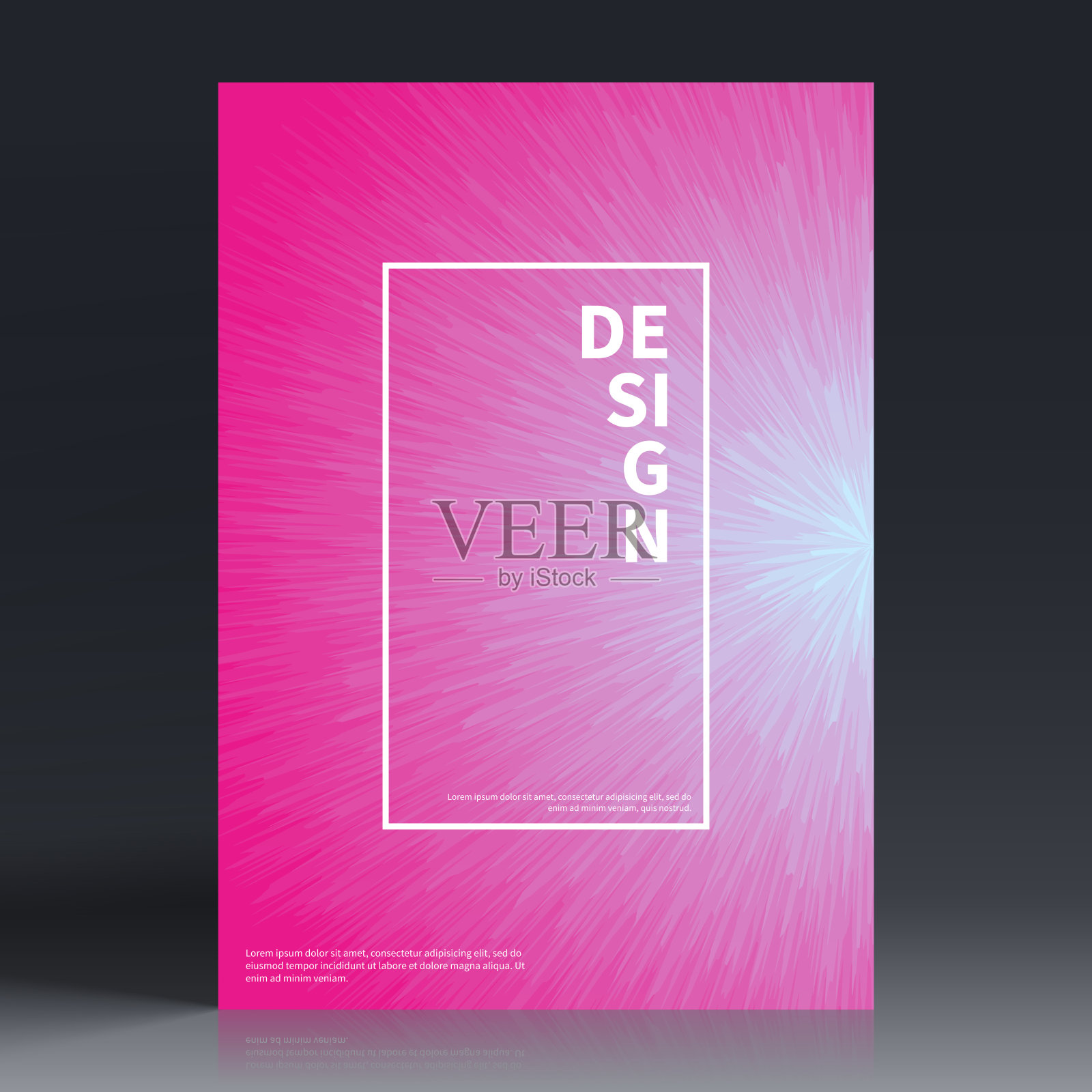 宣传册模板布局,粉色封面设计,企业年度报告,传单,杂志设计模板素材