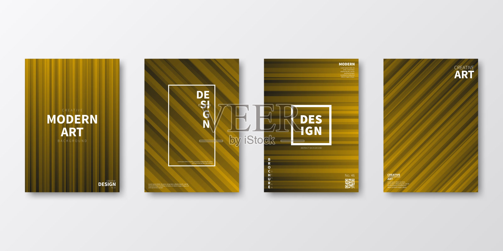 宣传册模板排版,棕色封面设计,企业年报,传单,杂志设计模板素材