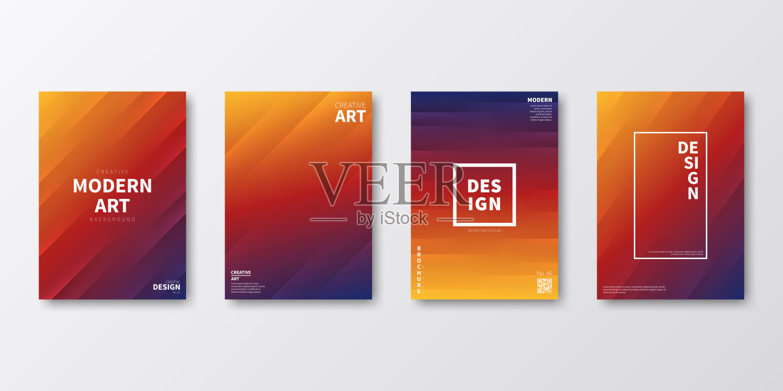 宣传册模板布局,橙色封面设计,企业年报,传单,杂志设计模板素材