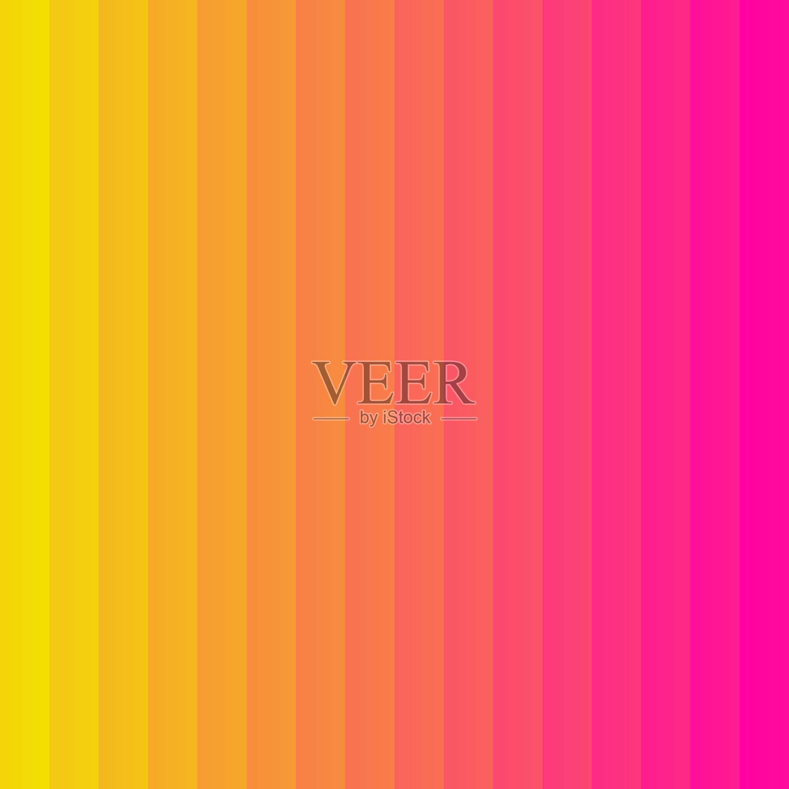 橙色抽象梯度背景分解成垂直色线插画图片素材