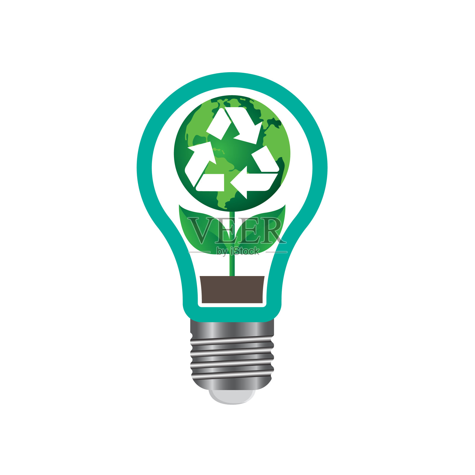 生态世界能源插画图片素材