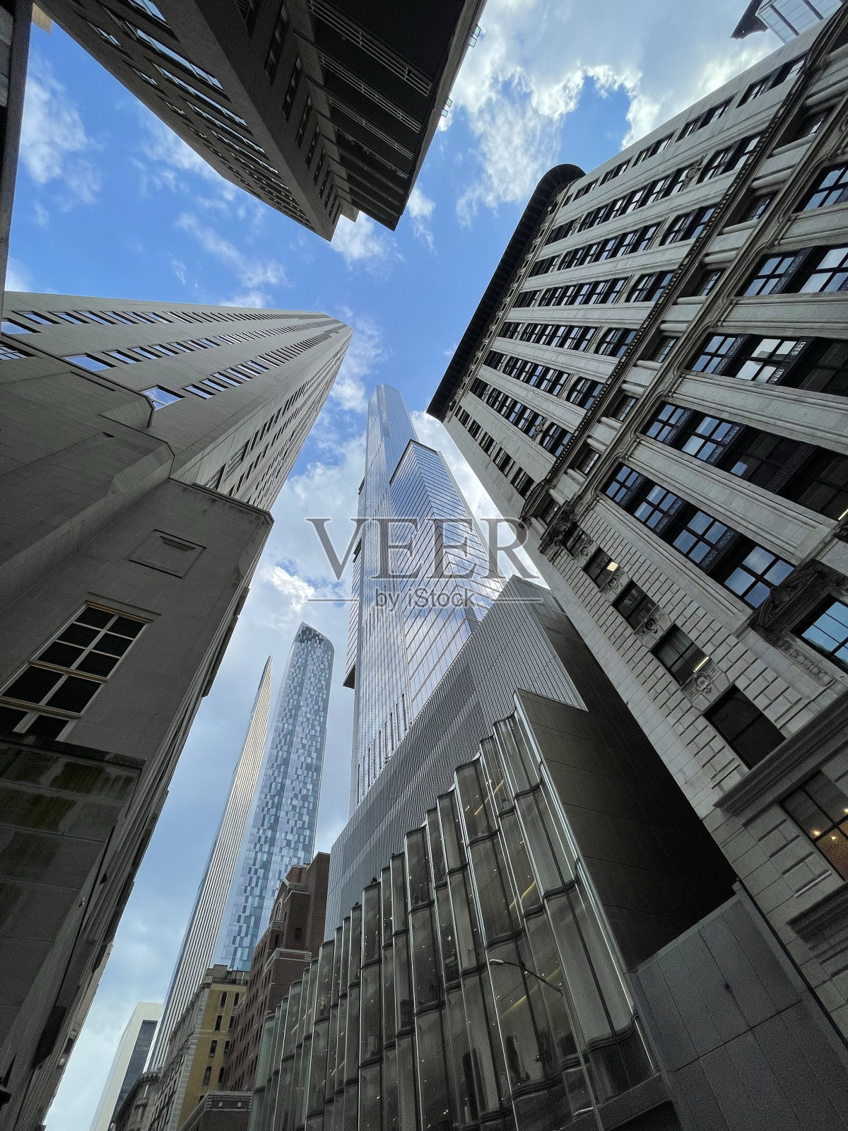 纽约标志性的摩天大楼照片摄影图片