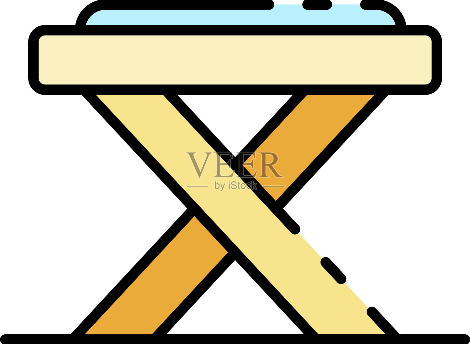 木工表图标颜色轮廓图标素材