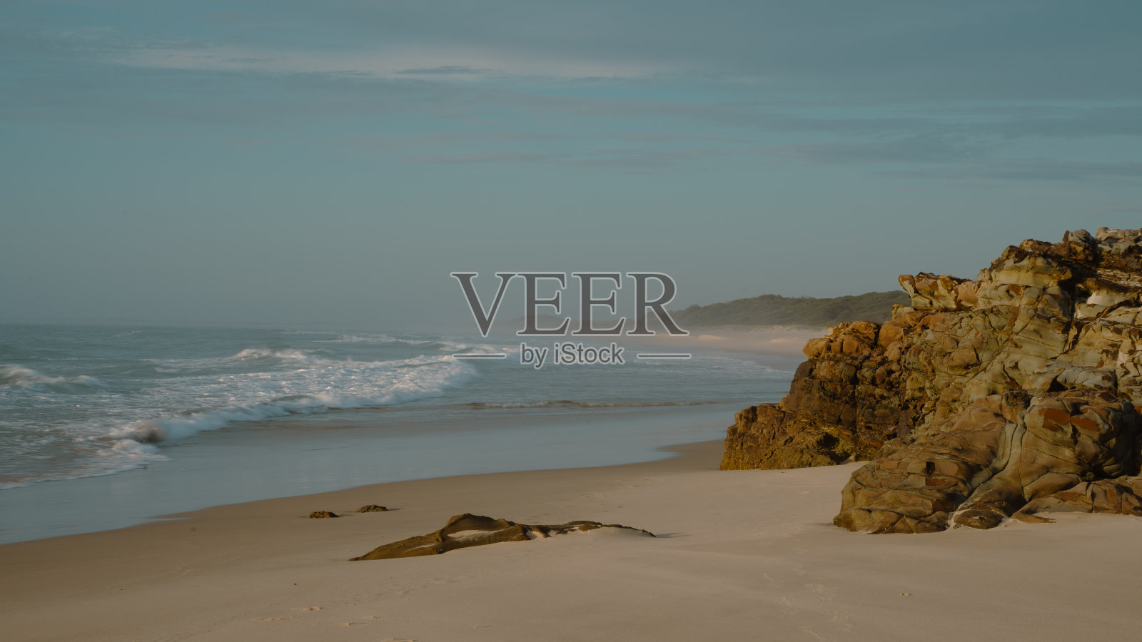 克利斯海滩,克劳迪湾国家公园照片摄影图片