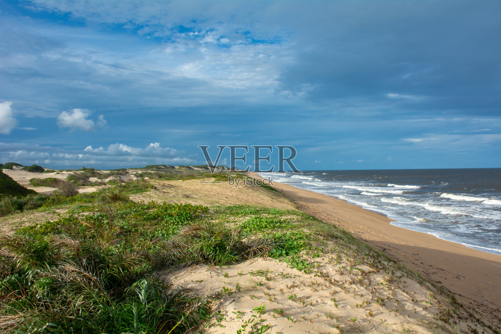 巴西未被破坏的沙丘照片摄影图片