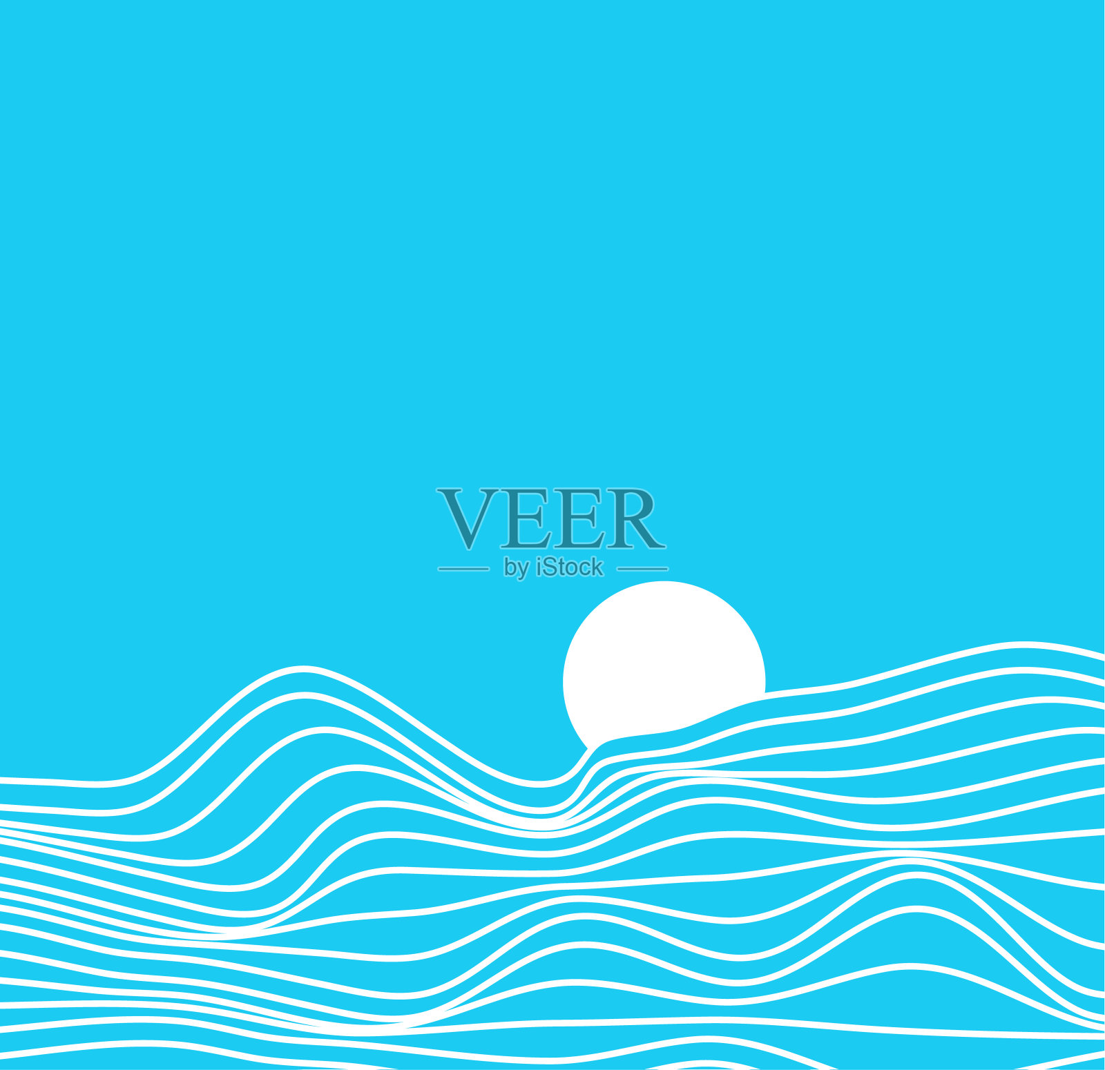 白线,沙丘,山脉插画图片素材