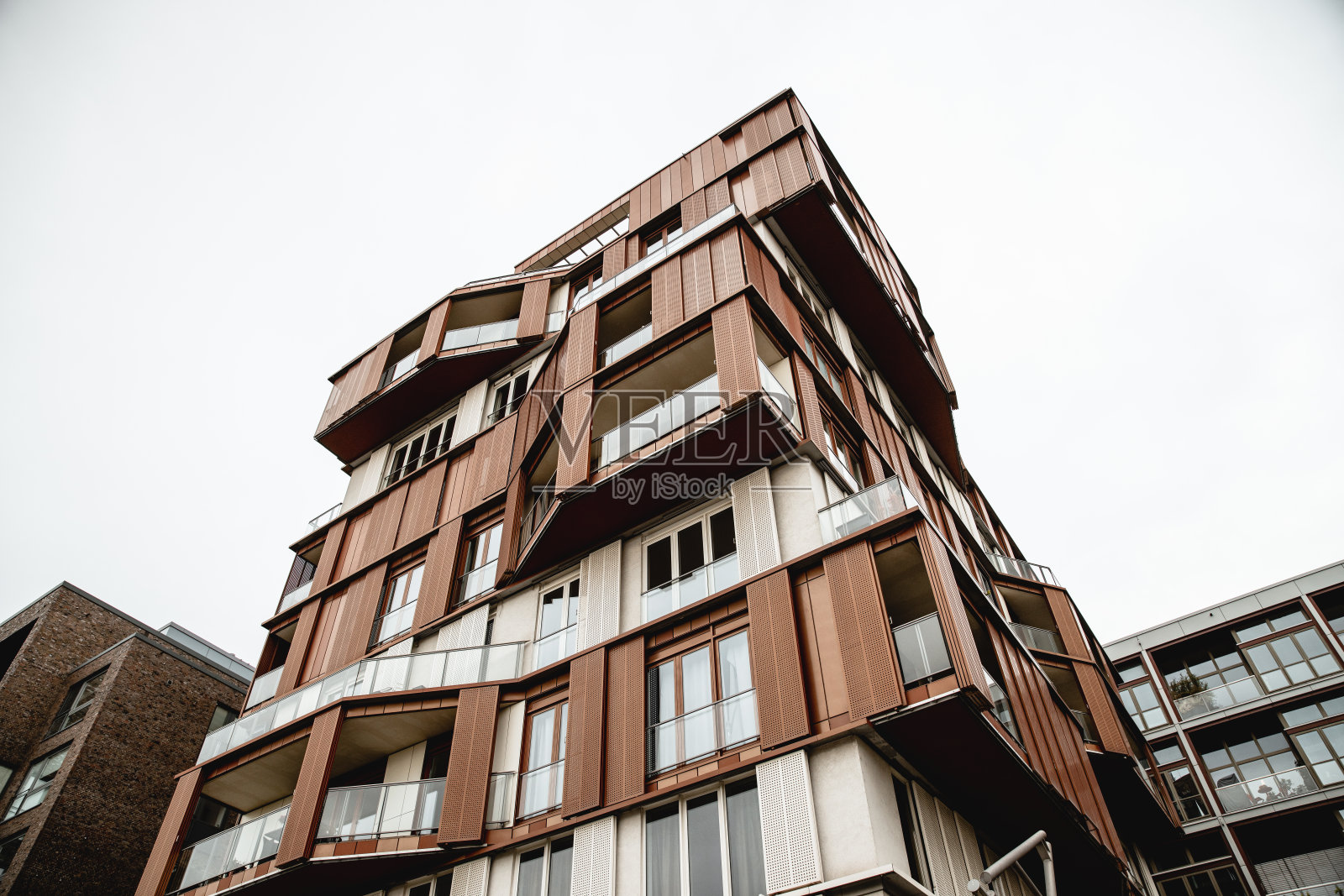 著名的建筑在汉堡的街道上,德国-股票照片照片摄影图片