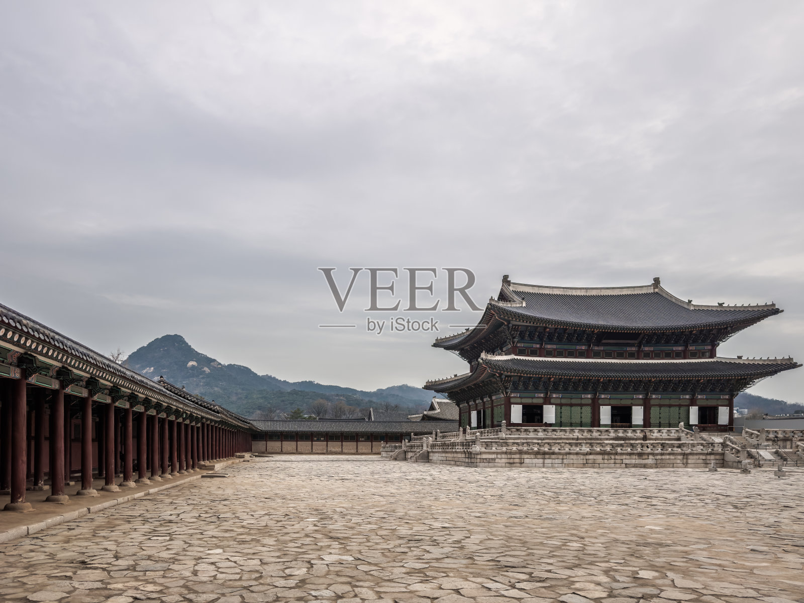 首尔春季最受欢迎的地标照片摄影图片