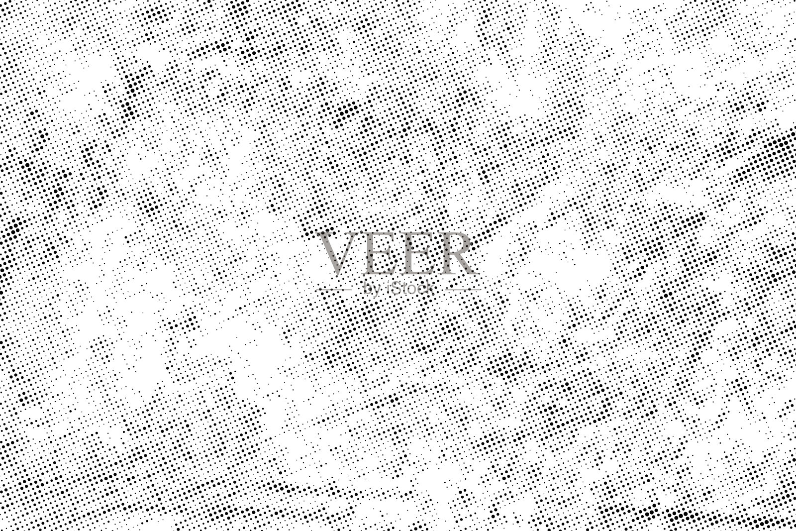 矢量抽象半色调圆点纹理效果。插画图片素材