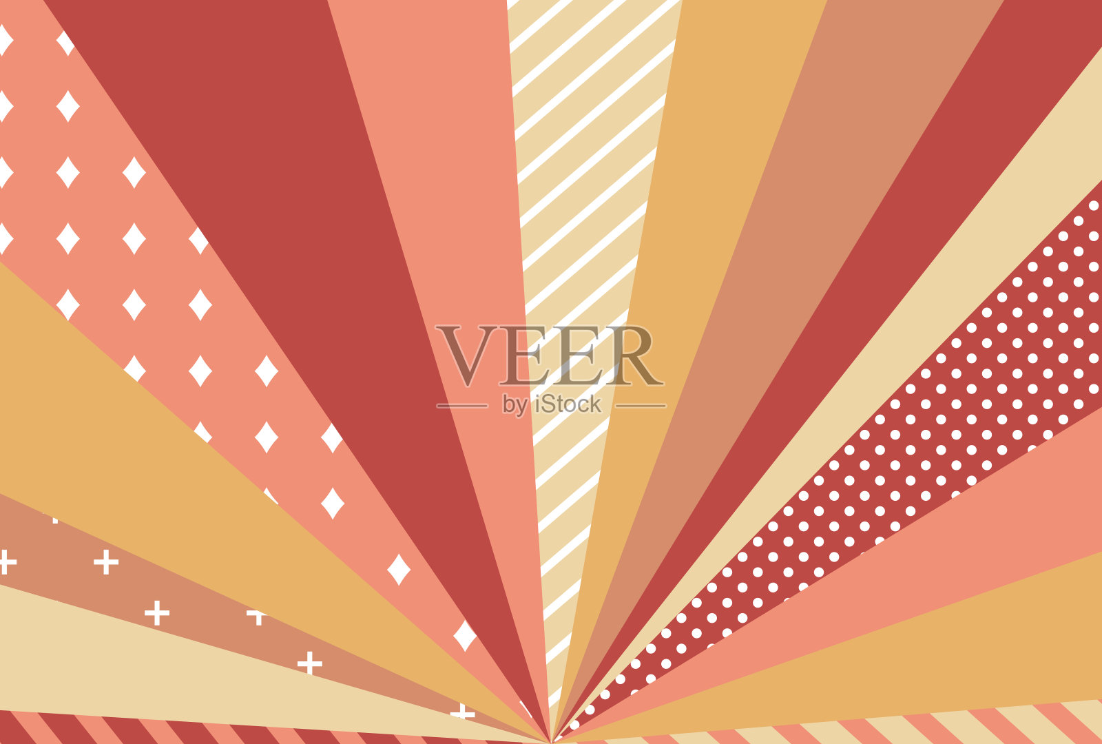 流行的集中线条背景插图插画图片素材