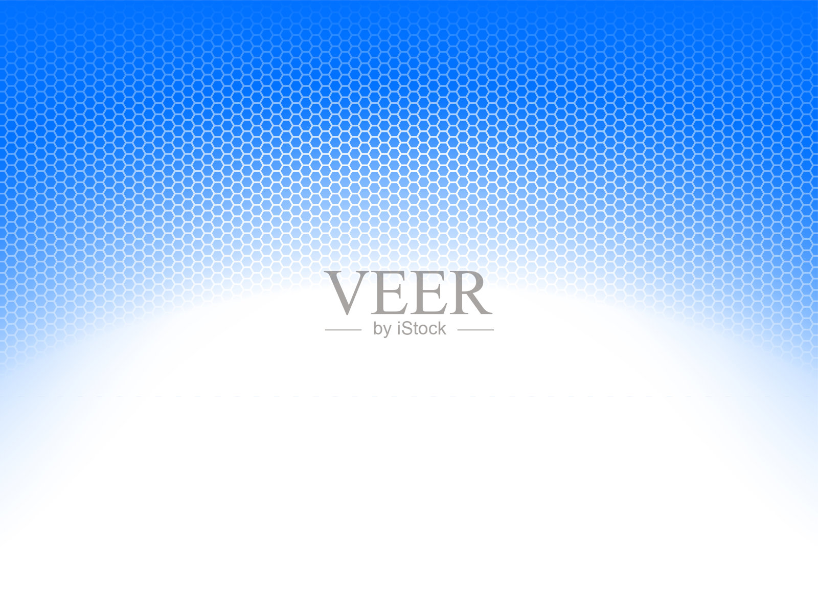 蓝色蜂窝边境插画图片素材