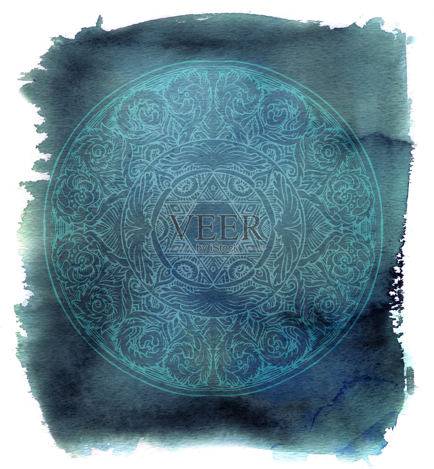 微妙的merkhaba插画图片素材