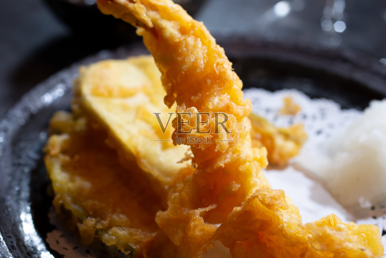 海鲜蔬菜天妇罗照片摄影图片