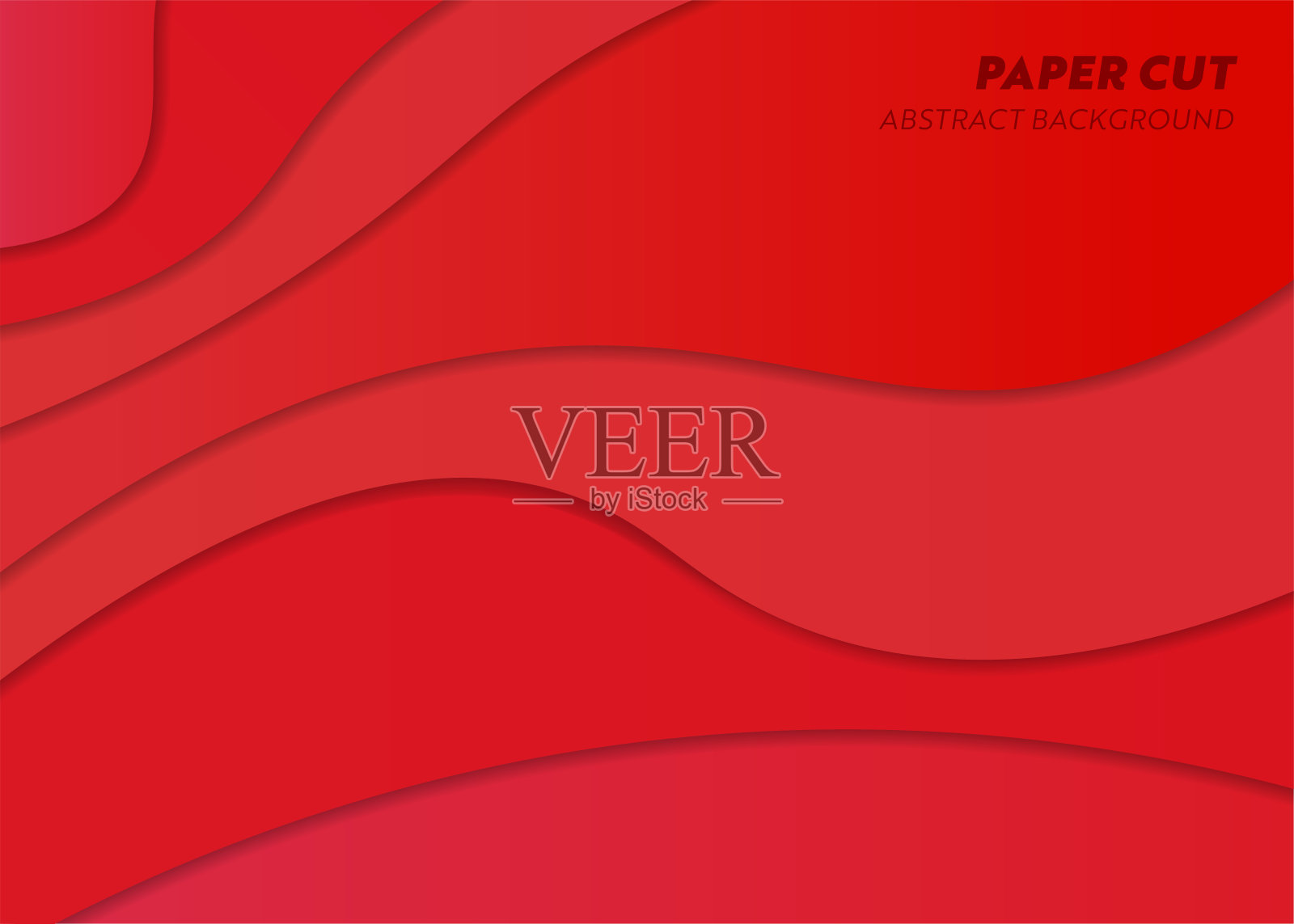 剪纸抽象背景插画图片素材