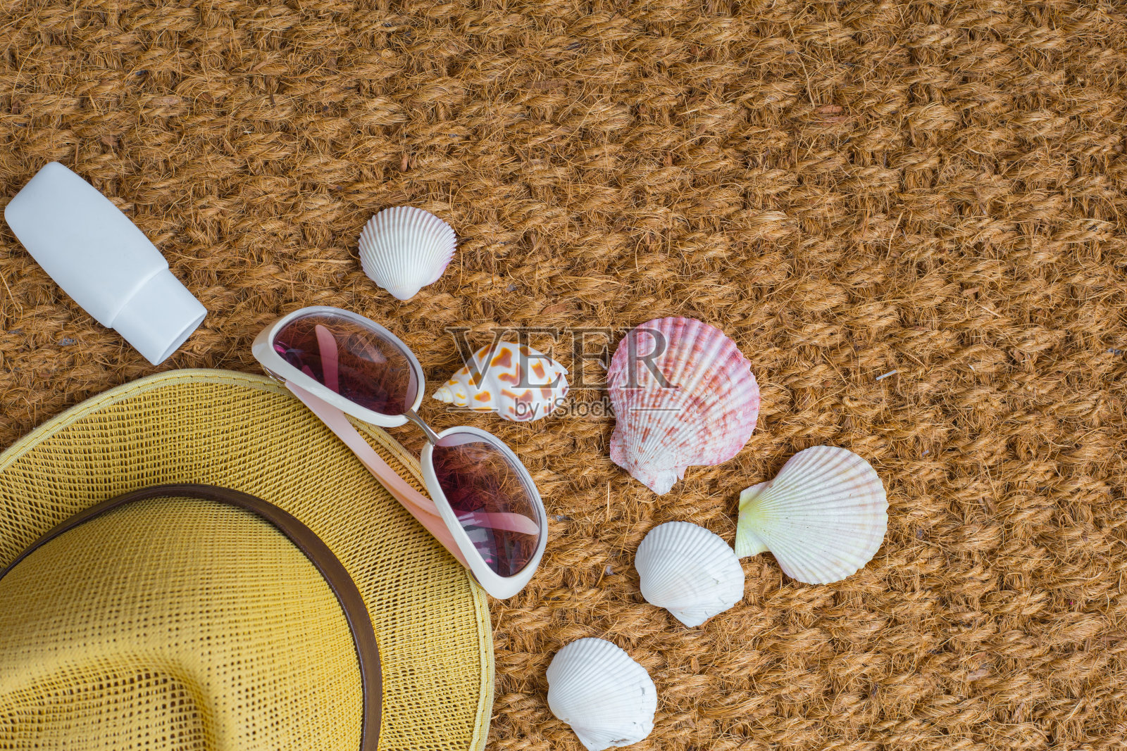 平坦的夏天照片摄影图片