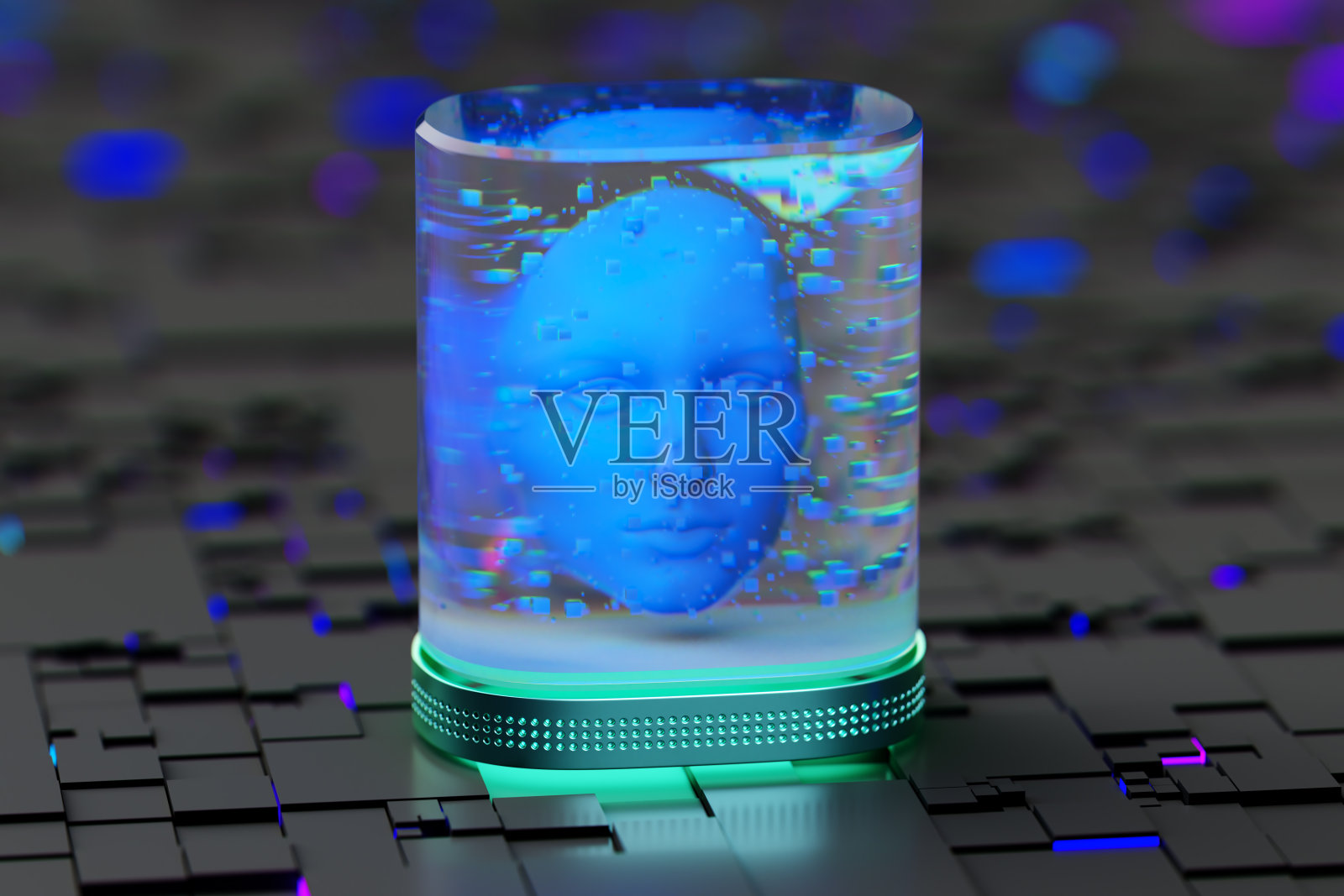 人工智能- CPU -概念-库存照片照片摄影图片