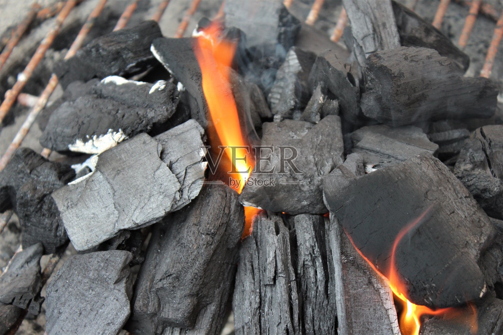煤燃烧照片摄影图片