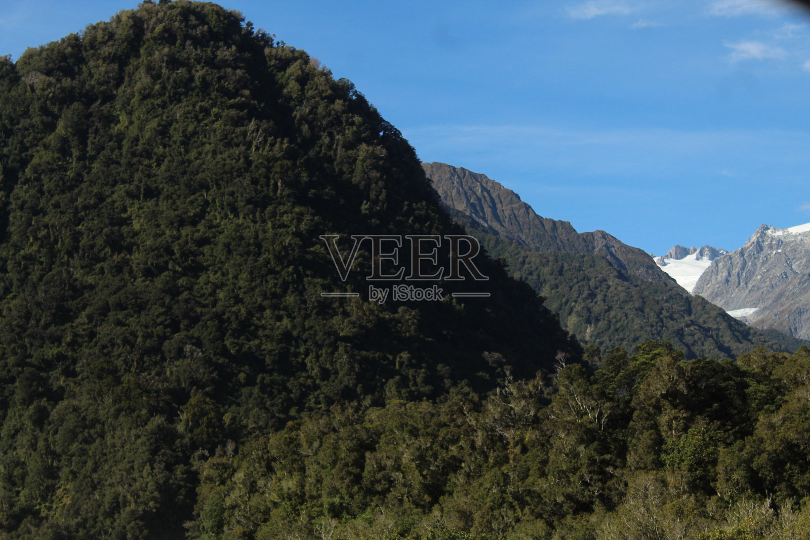 弗朗茨约瑟夫冰川照片摄影图片