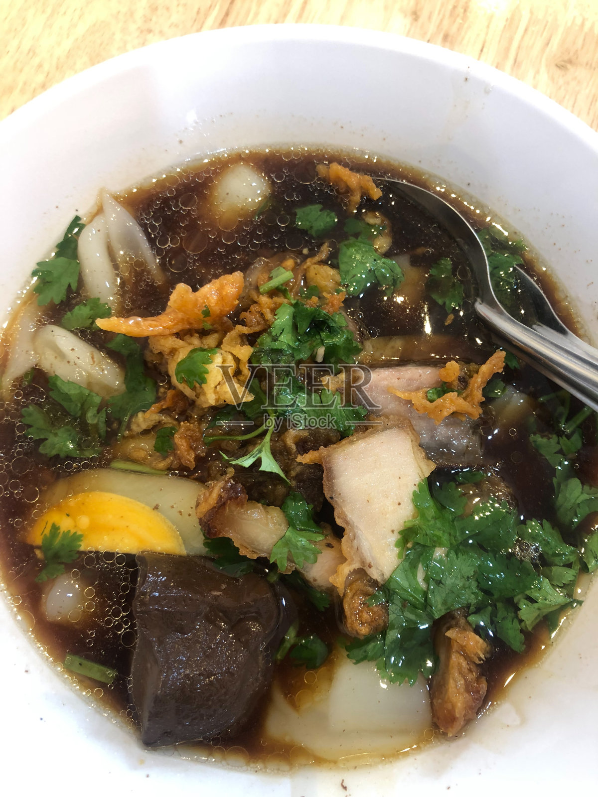 五香汤粉照片摄影图片