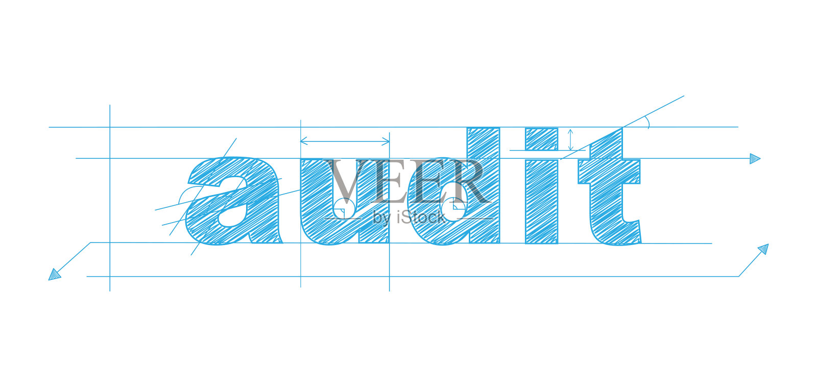 财经蓝色草案文本横幅插画图片素材