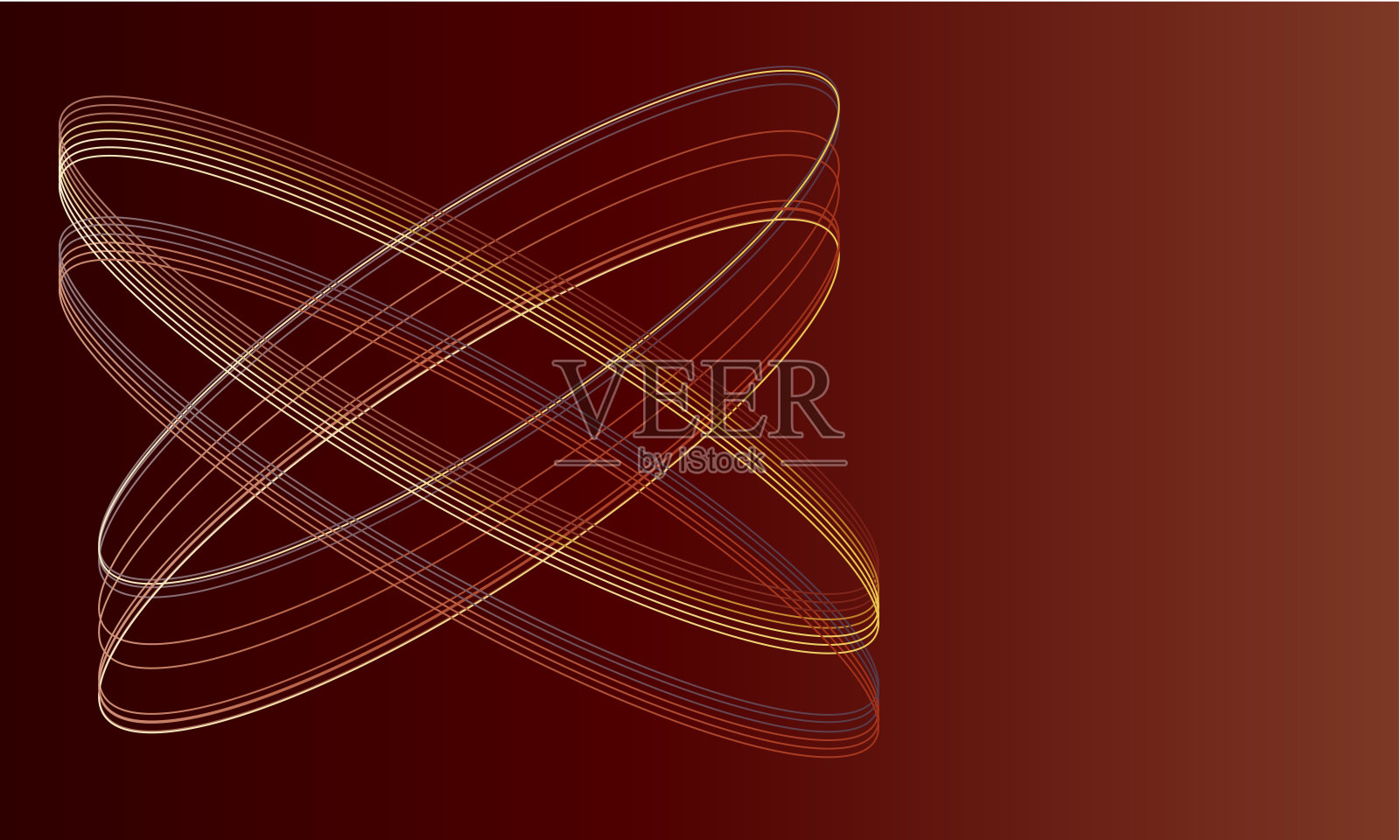 红色背景插画图片素材