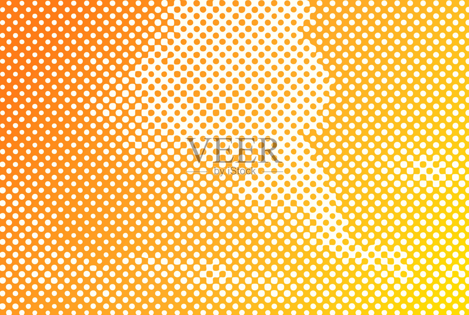 半色调点图的风暴云插画图片素材