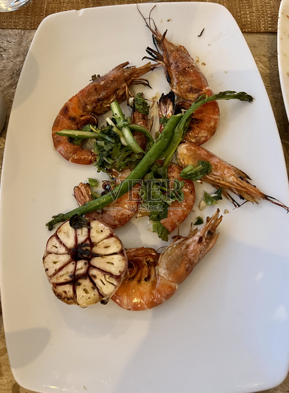 烤海鲜烧烤照片摄影图片