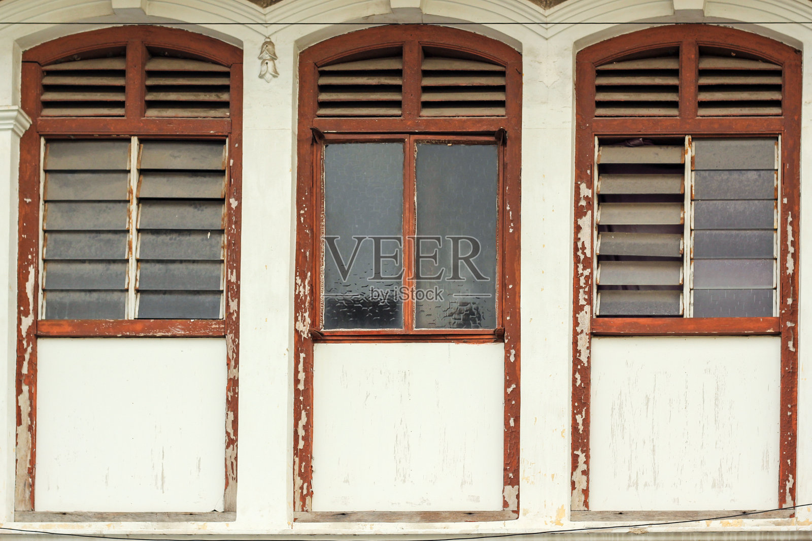 一个古老的中国商店的窗户照片摄影图片