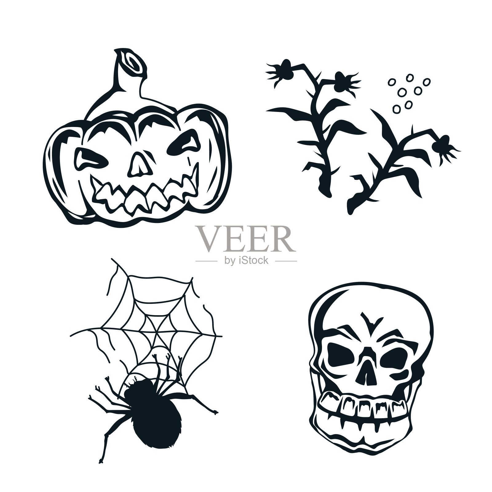 平面卡通矢量插图隔离在白色背景上。插画图片素材