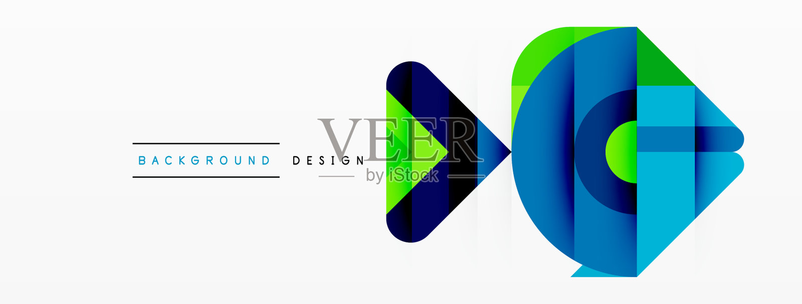 视觉上迷人的背景设计展示插画图片素材