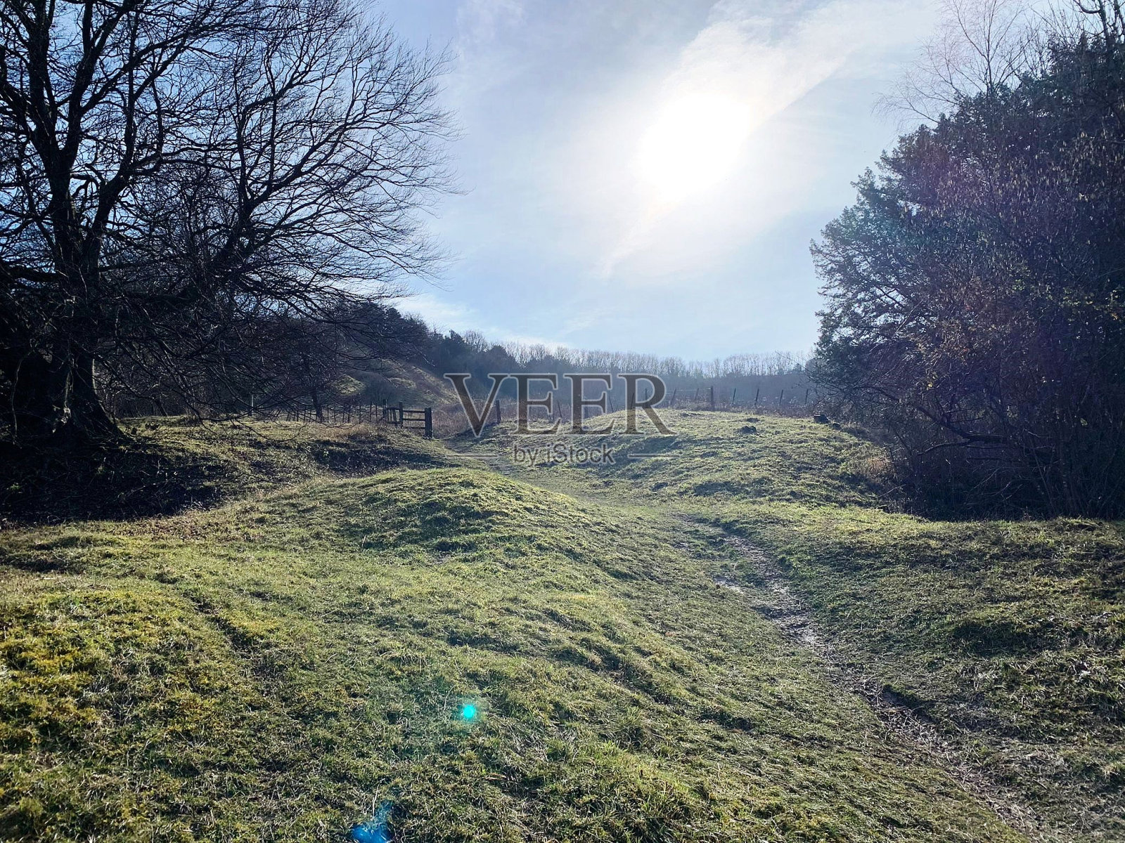 西苏塞克斯的风景照片摄影图片