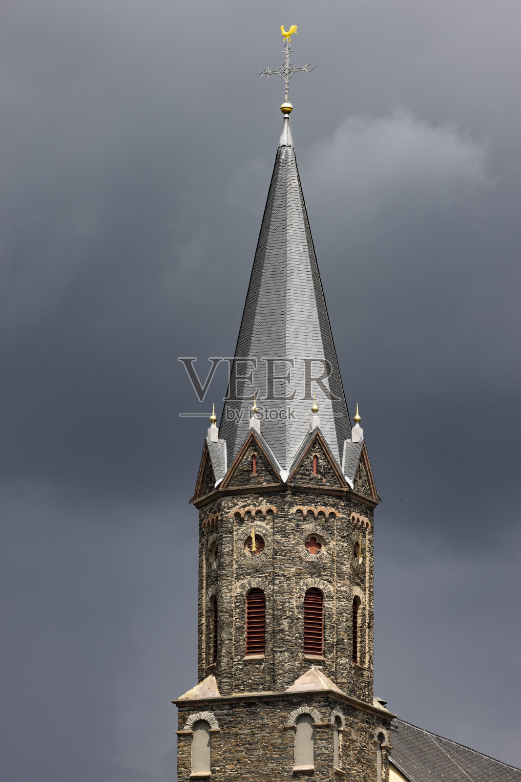 教堂的塔照片摄影图片