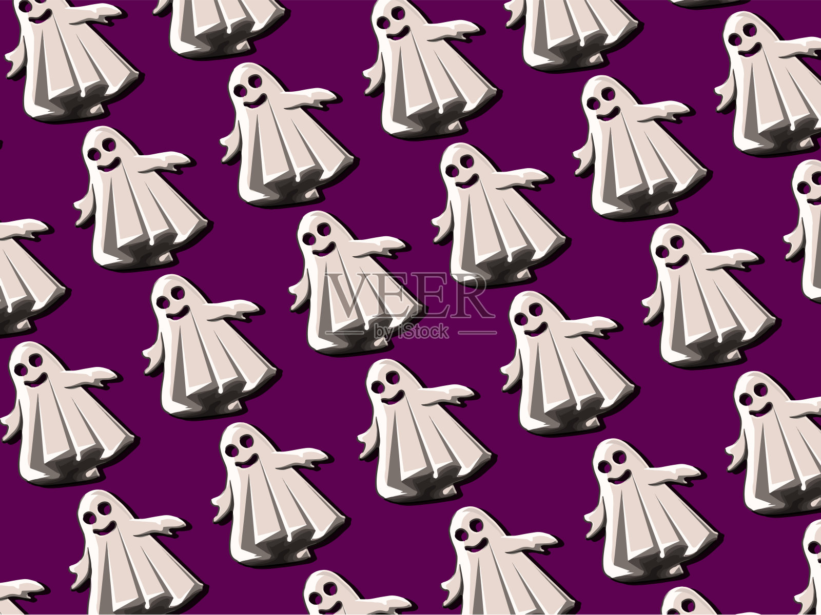 令人毛骨悚然的鬼插画图片素材