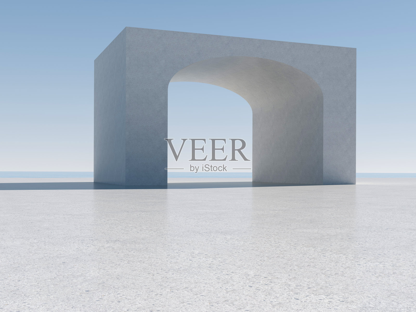 “空洞的建筑背景 3D建筑背景”照片摄影图片