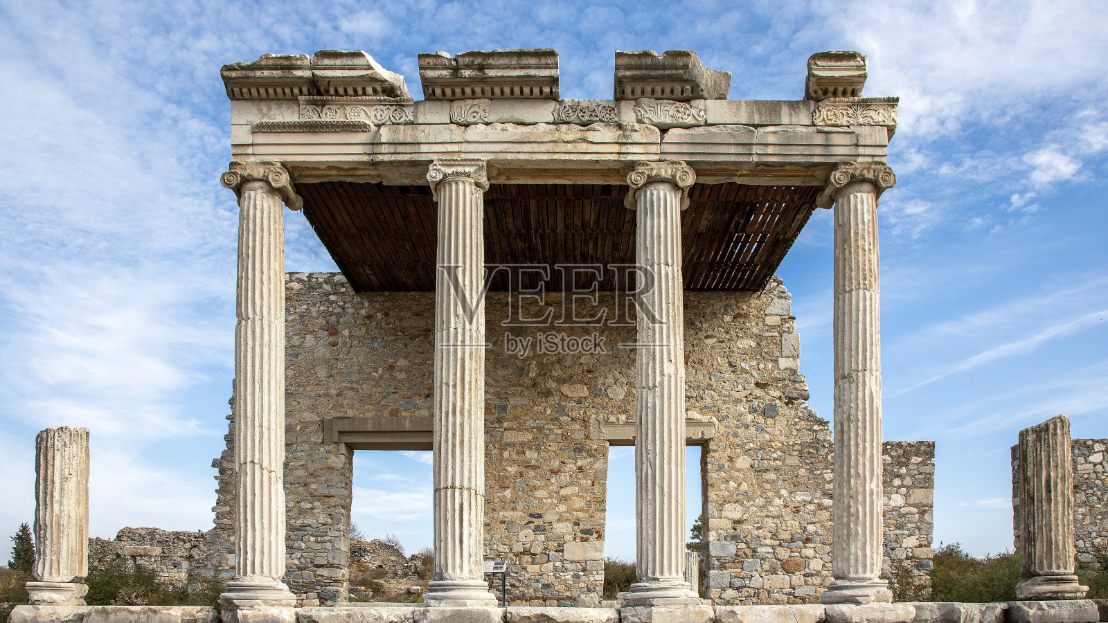 圣路上的石头照片摄影图片