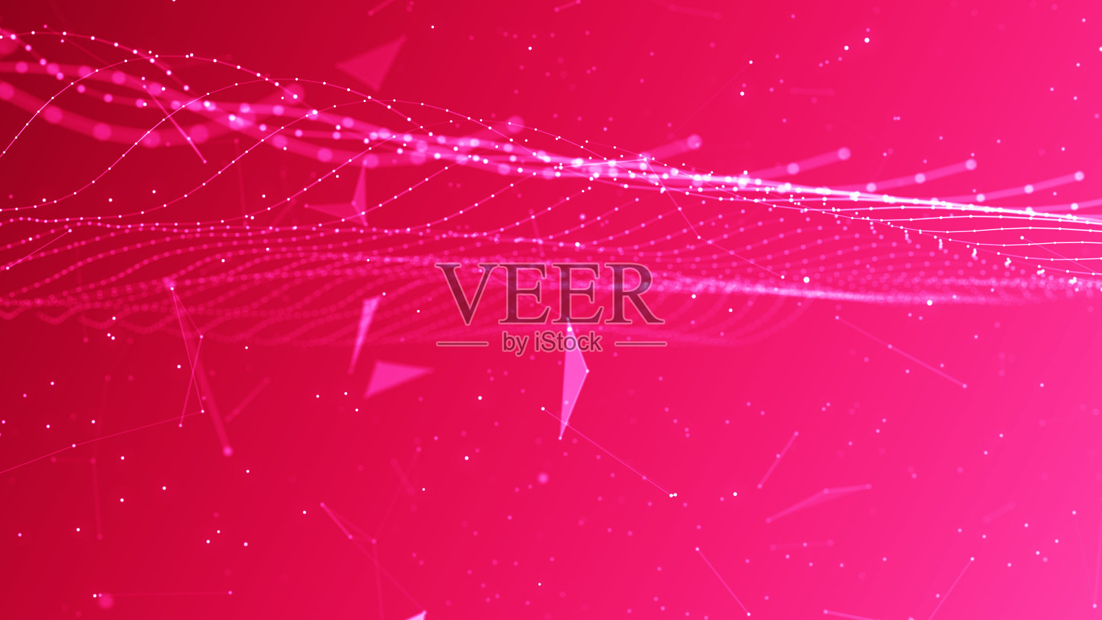 抽象的多边形三角形形状图案背景与灯光效果豪华风格。照片摄影图片