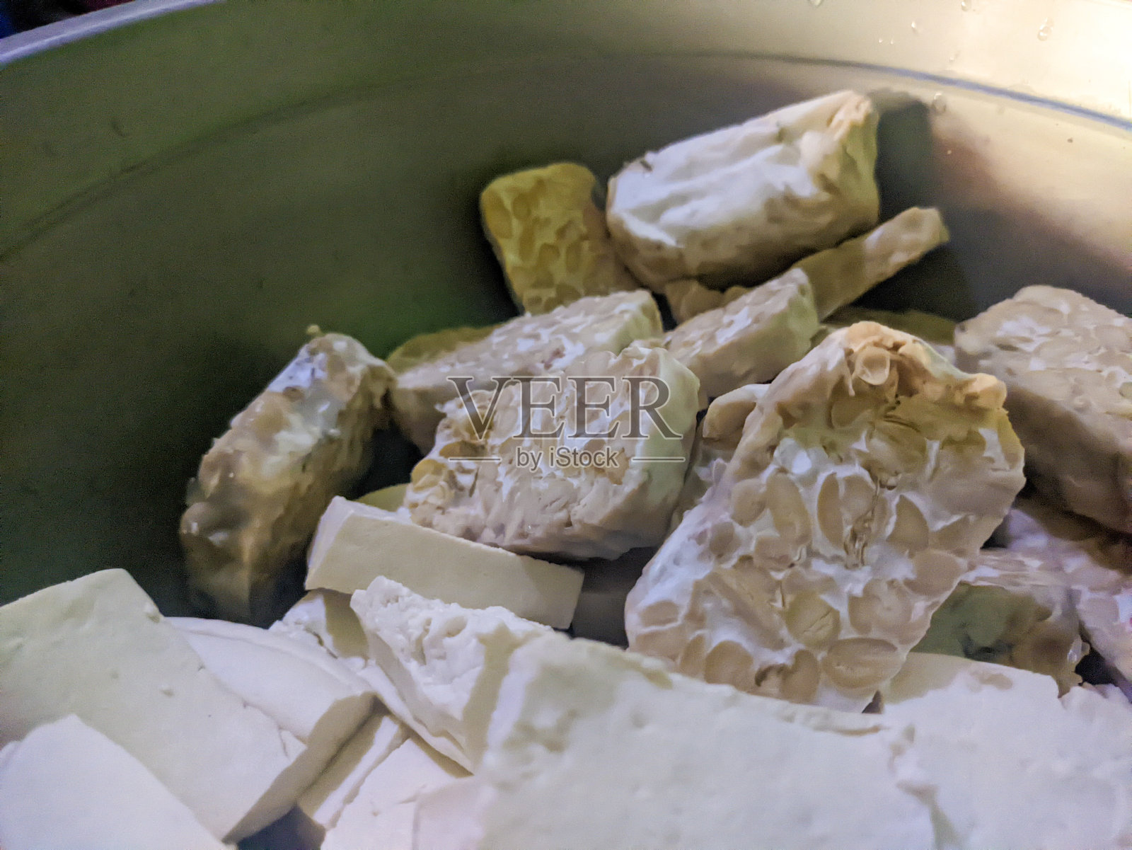 生豆豉的特写照片摄影图片