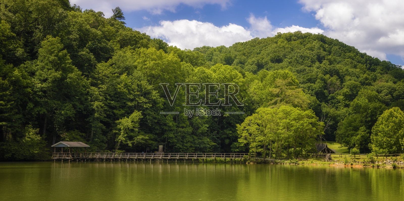 美国田纳西州布里斯托尔美丽的斯蒂尔溪公园照片摄影图片